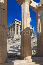 Naklejki Entrance to Acropolis at Athens, Greece