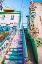 Obrazy i plakaty Valparaiso stairs