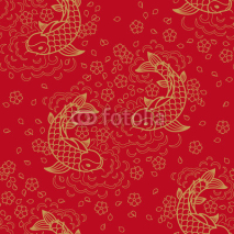 Obrazy i plakaty Chinese vector seamless pattern