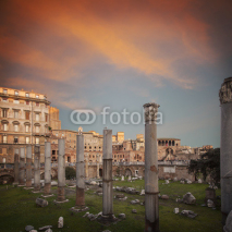 Fototapety Basilica Ulpia Rome