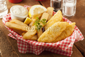 Fototapety Traditional Fish and Chips