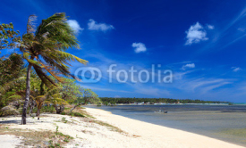 Fototapety Sandy Beach under a blue sky