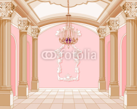 Fototapety Ballroom of magic castle