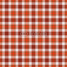 Naklejki Red checkered tablecloth style traditional rural pattern