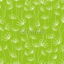 Naklejki Seamless pattern with floral ornate