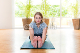 Fototapety  Yoga Übungen - Gymnastik