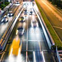 Fototapety night traffic