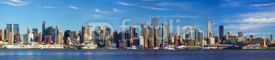Naklejki Manhattan skyline panorama, New York City