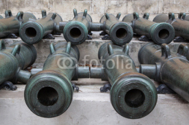 Naklejki Ancient artillery Cannons