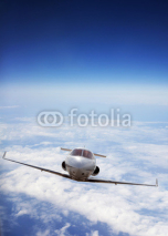 Fototapety Airplane flying