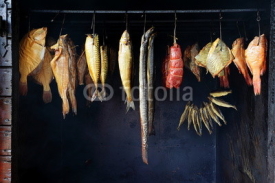 Fototapety Marine fish from smokehouse is a great source of omega 3