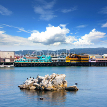 Naklejki USA - Monterey Fisherman's Wharf (California)