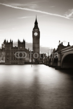 Fototapety London at dusk