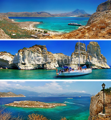 beautiful nature of Greek islands