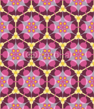 Naklejki Abstract geometric seamless pattern.