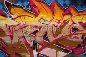 Naklejki Graffiti Street Art Wall