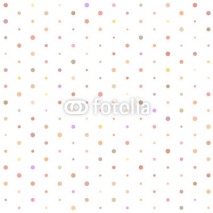 Naklejki Seamless pattern with polka dots
