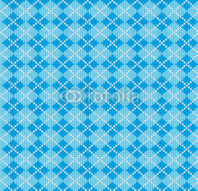 Naklejki vector knitting seamless background: geometric argyle pattern