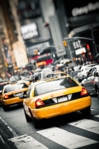 Fototapety New York taxis