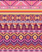 Obrazy i plakaty Aztec geometric seamless pattern