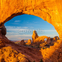Naklejki Turret Arch, Arches National Park