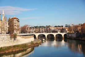 Naklejki Ponte Cavour Rome Italy