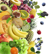 Obrazy i plakaty Fresh Fruits And Berries
