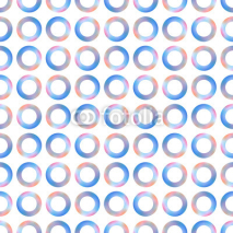 Naklejki Polka Dots Water Color Pattern #Vector Background