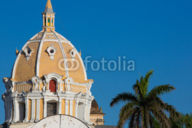 Naklejki San Pedro Claver Church dome Cartagena