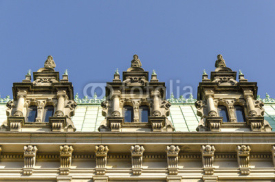Fototapety Fassade Hamburger Rathaus
