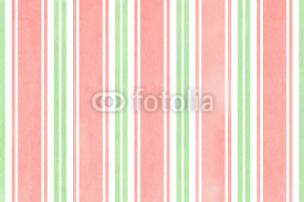 Naklejki Watercolor striped background.