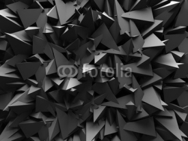 Naklejki Abstract Dark Chaotic Wall Design Background