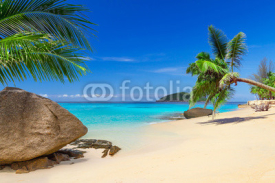 Naklejki Tropical beach scenery in Thailand