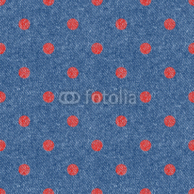 jeans geometric retro seamless polka-dot background