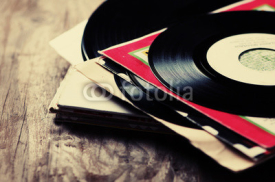Obrazy i plakaty old vinyl record