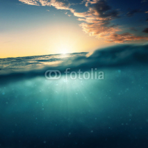 Fototapety Underwater Sundown