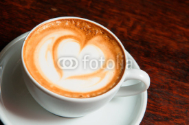 Naklejki cappuccino cup