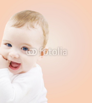 Fototapety adorable baby boy