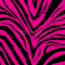 Fototapety aggressive pink background based on zebra fur