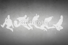 Fototapety Dancer silhouette