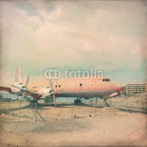 Fototapety abandoned airplane