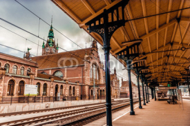 Naklejki Main station of Gdansk