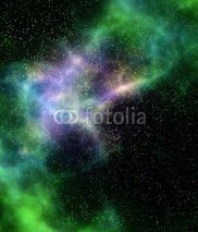Naklejki outer space cloud nebula and stars