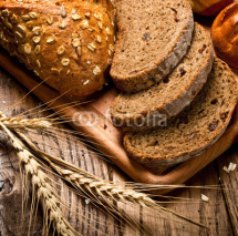 Fototapety assortment of baked bread