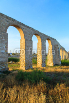 Naklejki Old Greek aqueduct in Larnaca, Cyprus