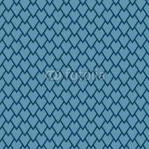 Naklejki minimalistic  blue scale pattern