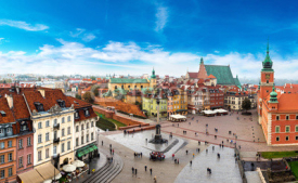 Fototapety Panoramic view of Warsaw