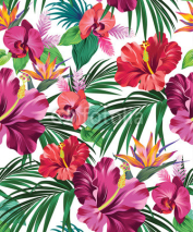 Fototapety tropical vector pattern
