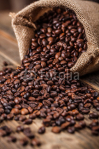 Naklejki Coffee beans