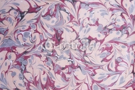 Fototapety Turkish traditional marbled paper artwork background